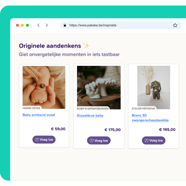 Partner Portal - Aandenkens