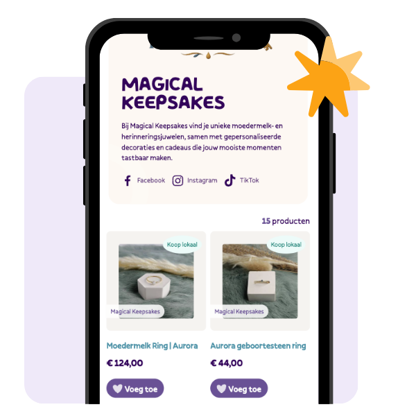 Partner Portal - Merkpagina vomrgeven